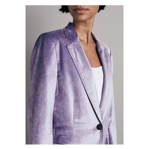 New! RAG & BONE Cody Velvet Blazer - Picture 4 of 10